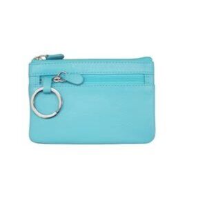 ILI RFID Leather Coin Holder/Key Ring